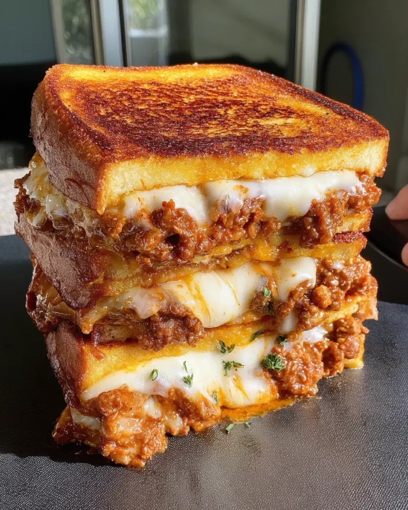 Grilled Cheese Sloppy Joes
