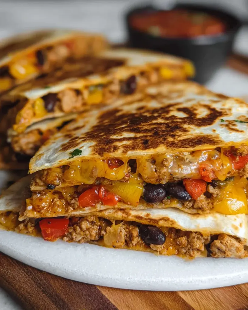 Ground Turkey Quesadillas