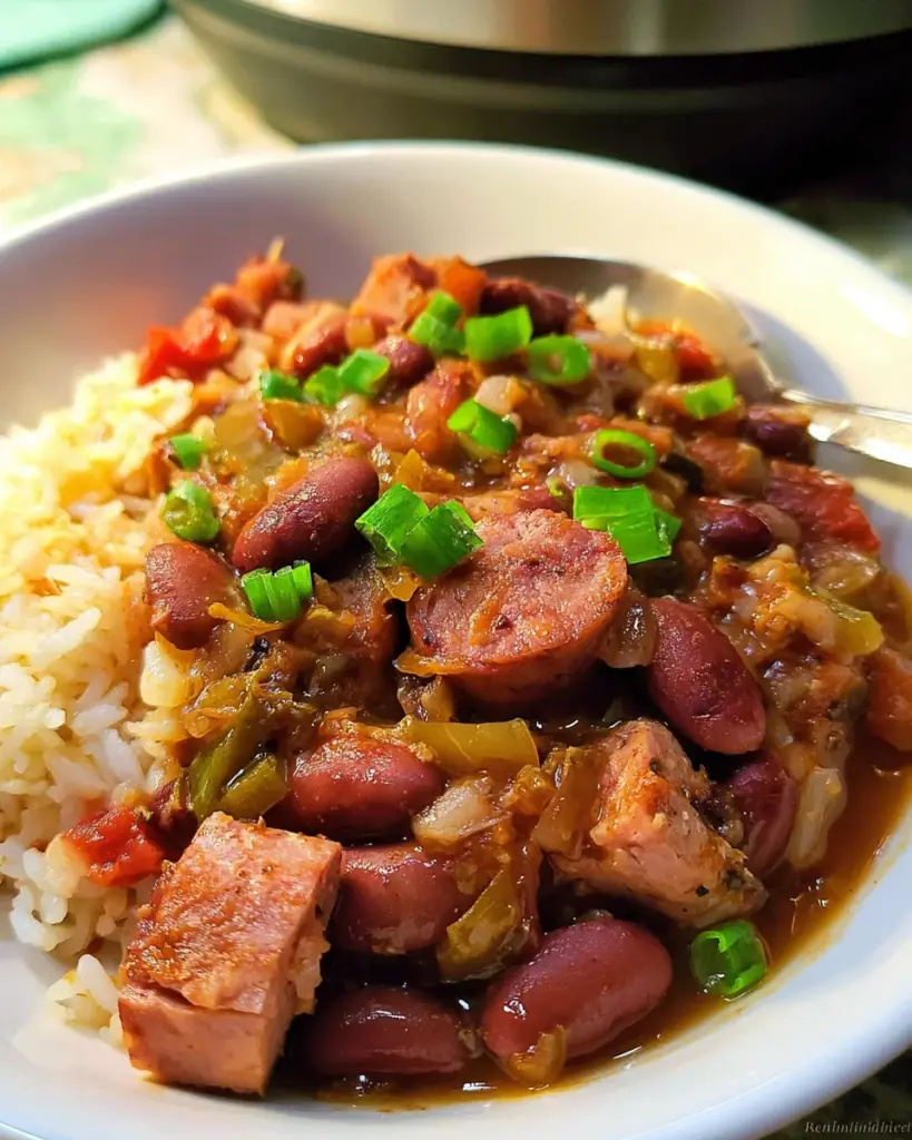Instant Pot Red Beans and Rice Recipe