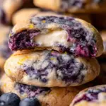 Lemon Blueberry Cheesecake Cookies