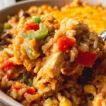 Mexican Cheesy Chicken and Rice​