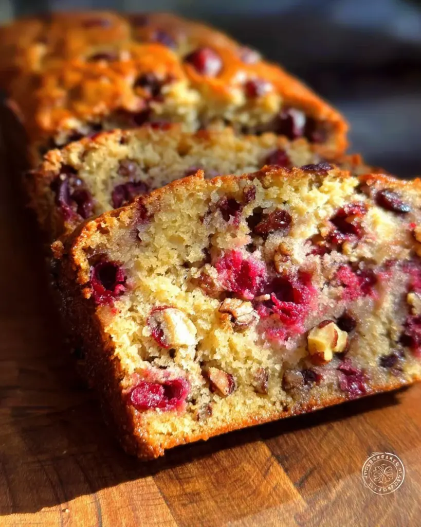 Mom's Cranberry Walnut Bread