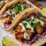 Mouthwatering Fish Tacos with Lime Crema