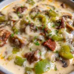 Philly Cheese Steak Soup