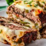 Philly Cheesesteak Meatloaf