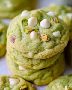 Pistachio Pudding Cookies