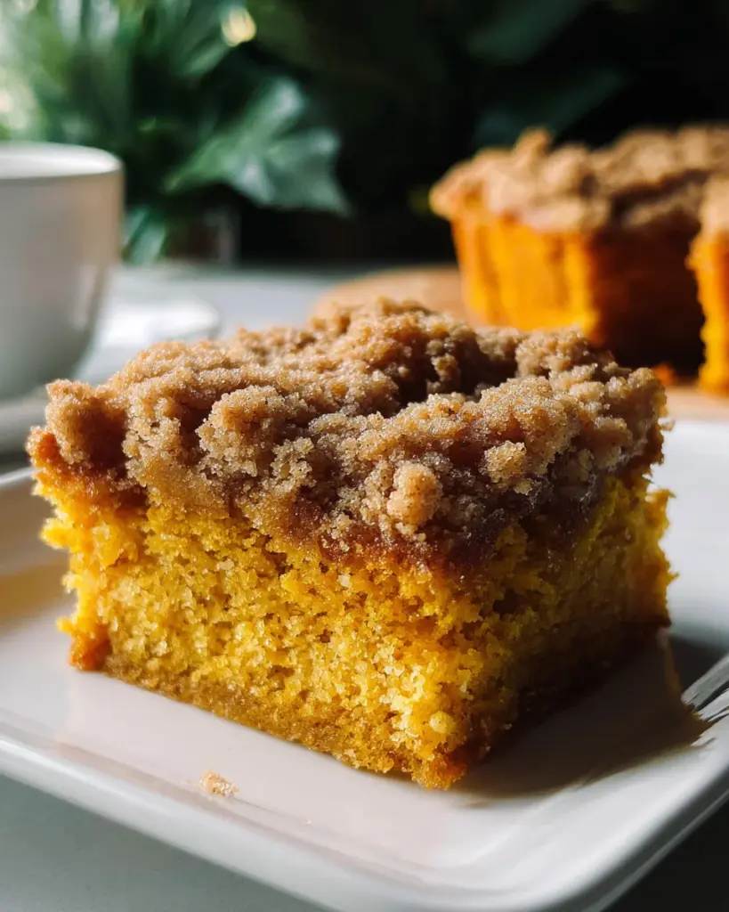 Pumpkin Coffee Cake