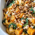 Pumpkin Feta Pasta