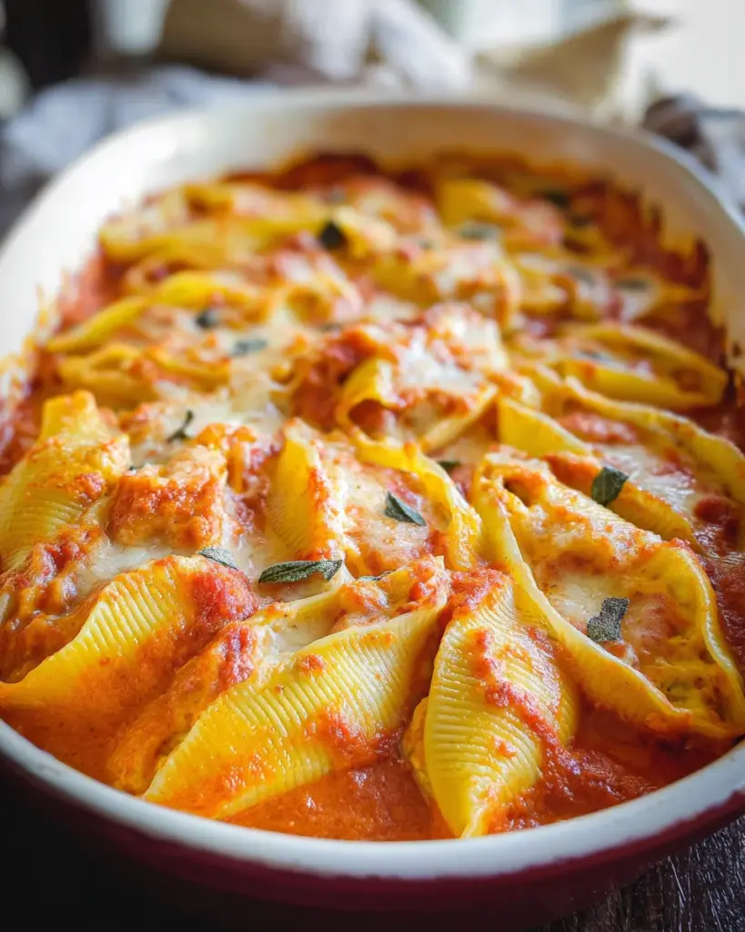 Pumpkin Ricotta Stuffed Shells