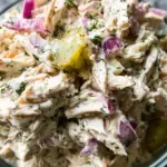Savory Dill Pickle Chicken Salad