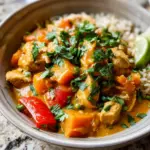 Slow Cooker Thai Peanut Chicken