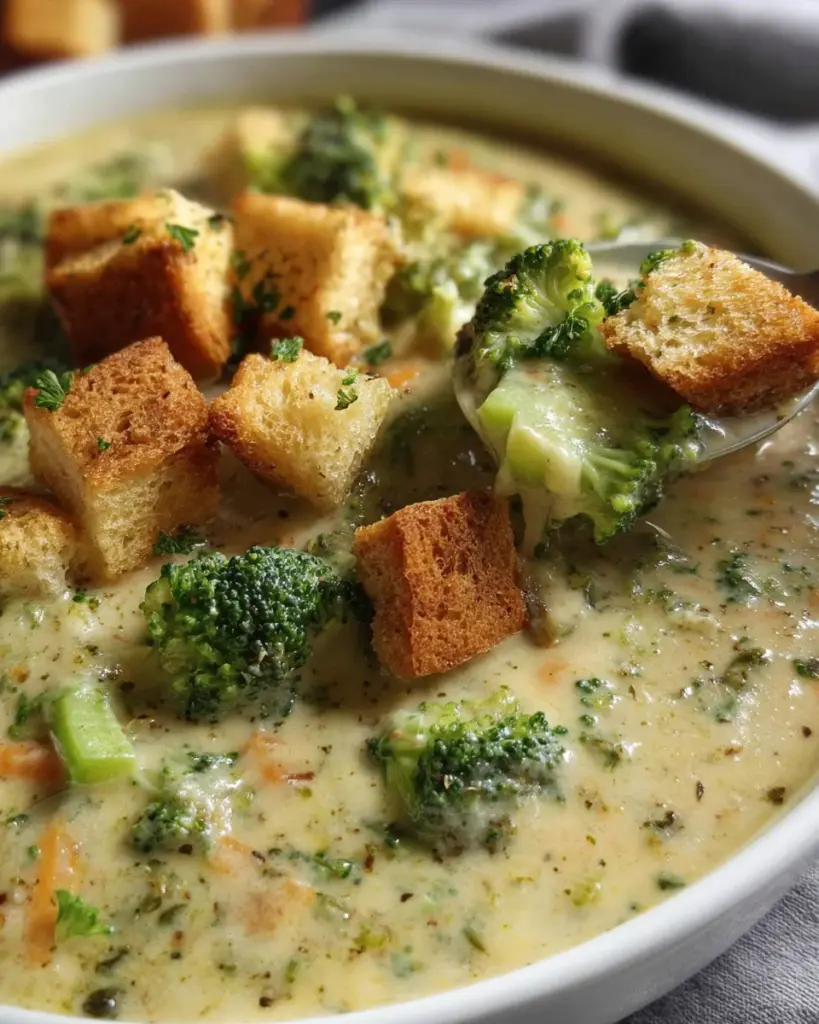 Smoked Gouda Broccoli Soup