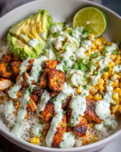 Street Corn Chicken Bowls