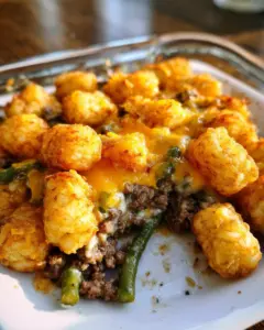 The BEST Tater Tot Casserole