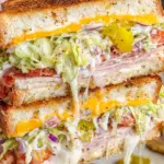 Viral Grinder Grilled Cheese Sandwich