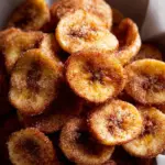 Air Fryer Cinnamon Banana Chips
