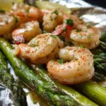 Baked Shrimp and Asparagus Foil Packs