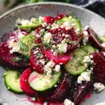 Beet Salad with Feta, Cucumbers, and Dill