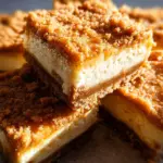 Butterscotch Graham Cracker Cheesecake Bars