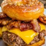 Buttery Glazed Donut Burger