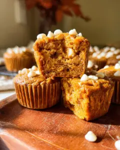 Cottage Cheese Protein Pumpkin Muffins