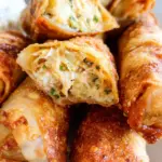Crab Cake Egg Rolls