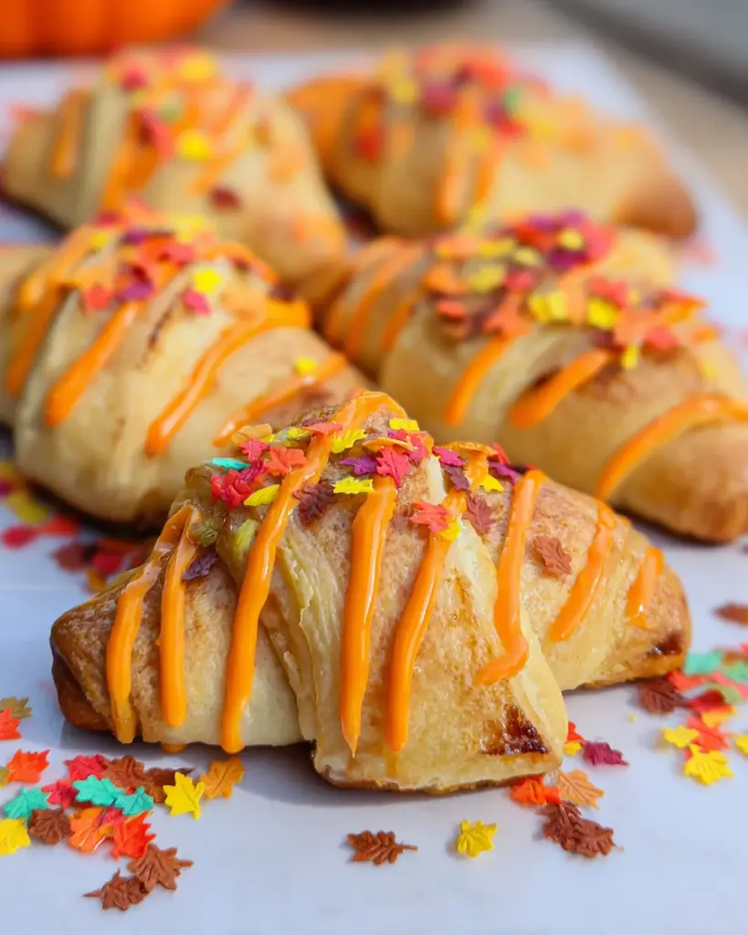 Cream Cheese Pumpkin Pie Crescent Rolls