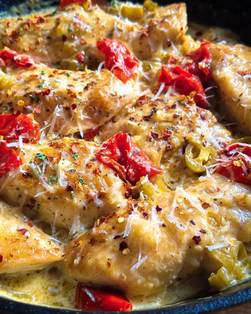 Creamy Pepperoncini Chicken