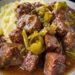 Crockpot Mississippi Steak Bites