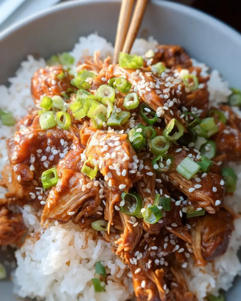 Crockpot Sesame Chicken