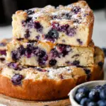 Easy Blueberry Cottage Cheese Bake