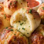 Easy Garlic Cheese Bombs