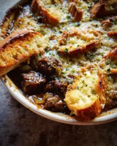 French Onion Beef Stew