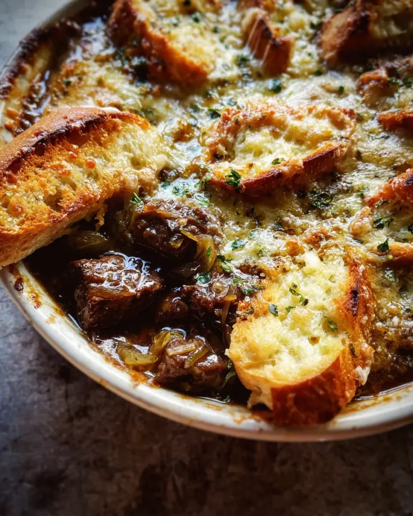 French Onion Beef Stew
