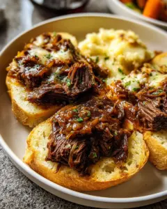 French Onion Braised Beef