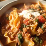 Gluten Free Lasagna Soup (Dairy Free)
