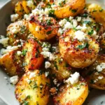 Greek Roast Potatoes With Lemon And Feta
