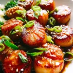 Honey Garlic Butter Scallops