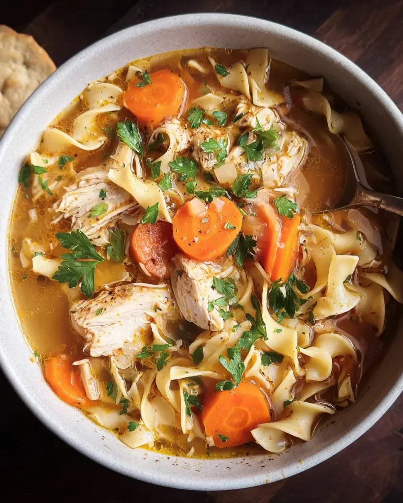 Instant Pot Chicken Noodle Soup