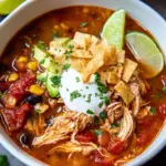 Instant Pot Chicken Tortilla Soup