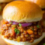 Instant Pot Lentil Sloppy Joes