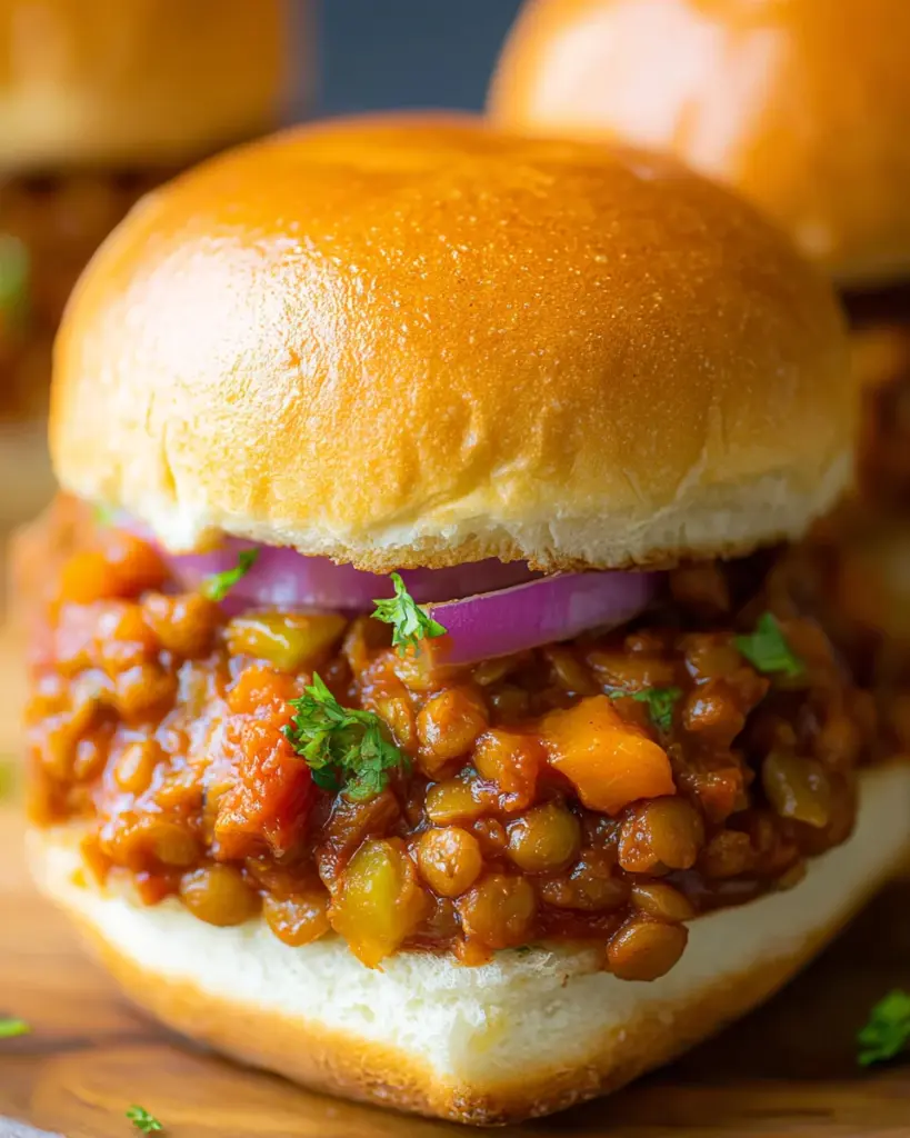 Instant Pot Lentil Sloppy Joes