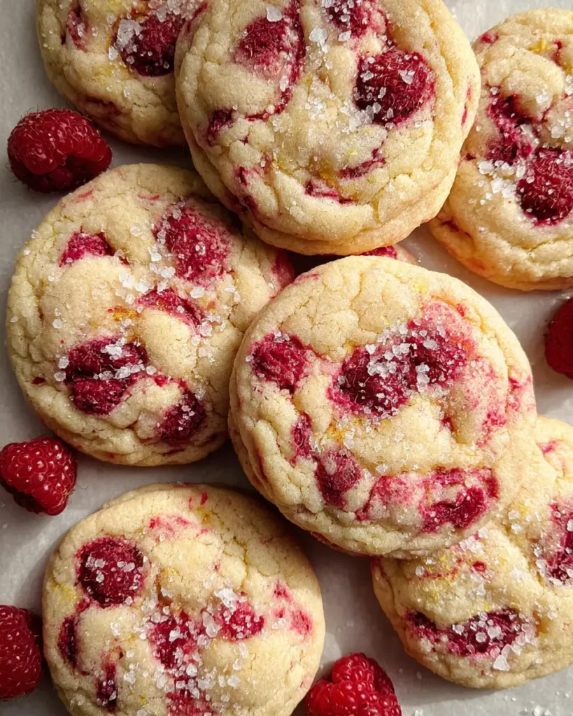 Lemon Raspberry Cookies