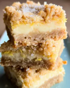 Oatmeal Lemon Cream Bars