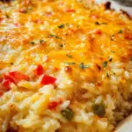 Pepper Jack Rice Bake