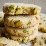Pistachio Shortbread Cookies