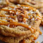 Salted Caramel Toffee Cookies!