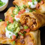Baked Chicken Chimichanga