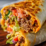 Beefy Nacho Cheese Wrap