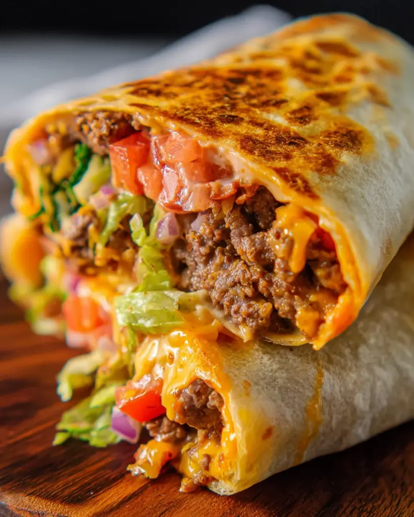 Beefy Nacho Cheese Wrap